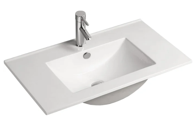 умывальник встраиваемый santiline sl-2102 (100) 100,5x46,3 белый