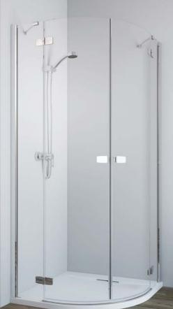 душевой уголок radaway fuenta new pdd 80x90 прозрачное/хром