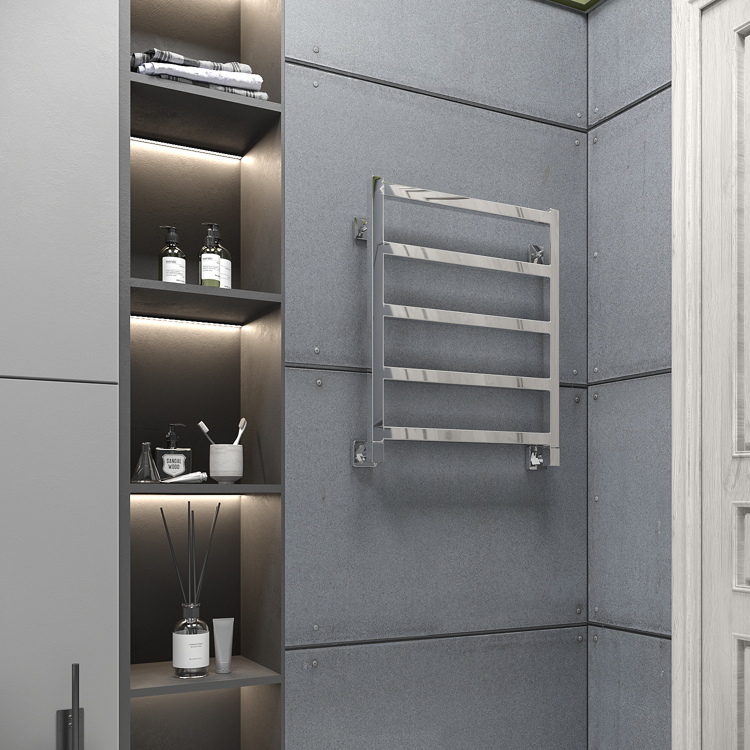 полотенцесушитель водяной stinox ancona 50x60