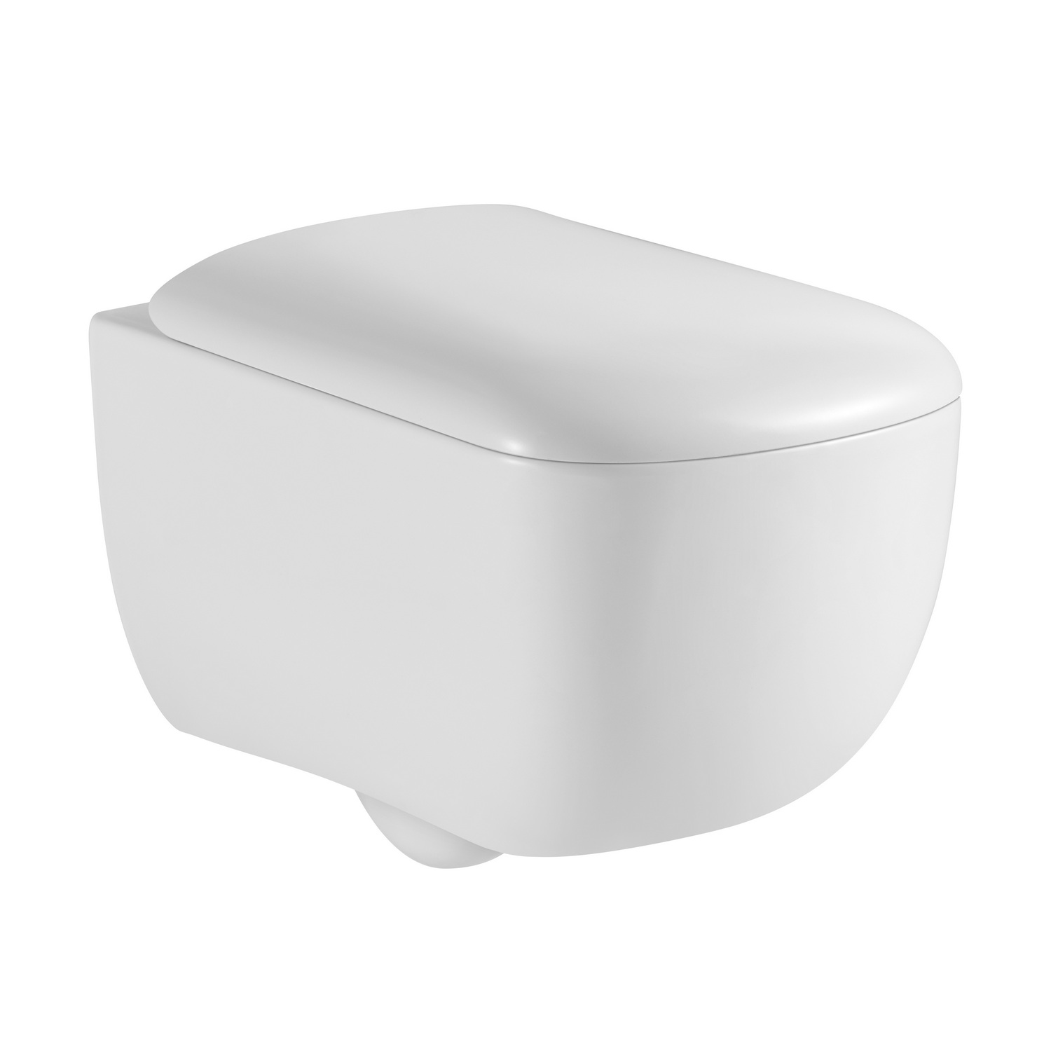 унитаз подвесной black&white gravity w-610 softclose, белый