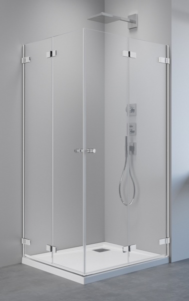 душевой уголок radaway arta kdd b 90x100 прозрачное/хром