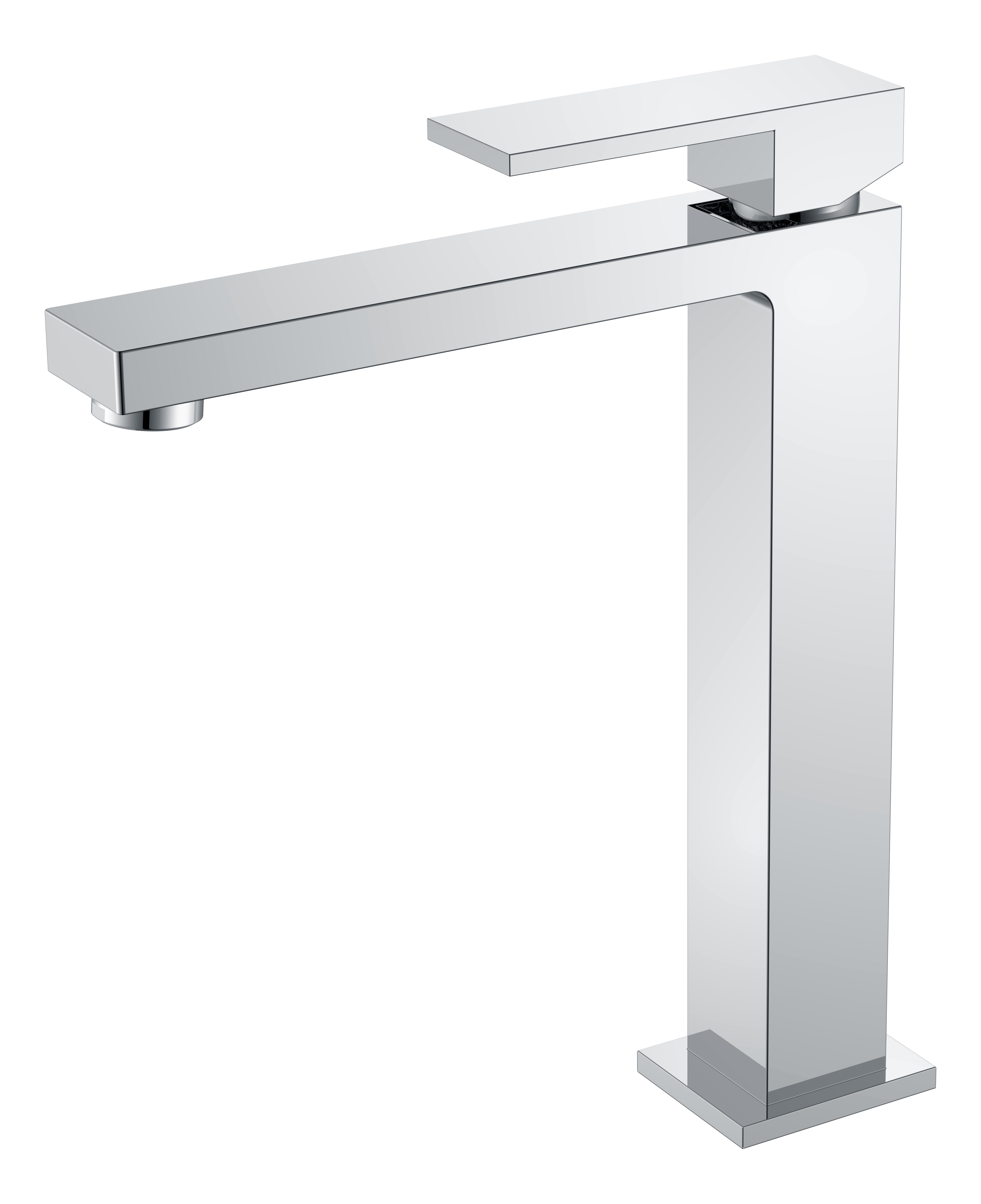 смеситель для умывальника boheme qubic chrome 472-cr хром