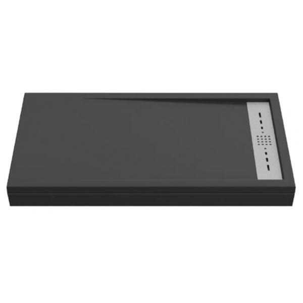 душевой поддон gooddoor stella 120x80 черный
