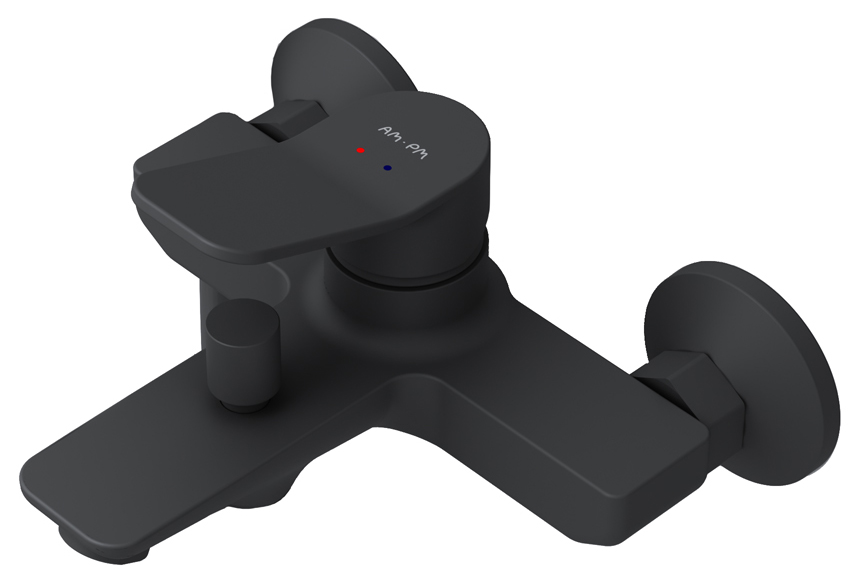 смеситель для ванны am.pm x-joy f85a10022 черный
