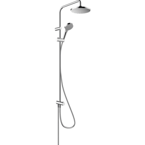 душевая система hansgrohe vernis blend 200 1jet 26272000 хром