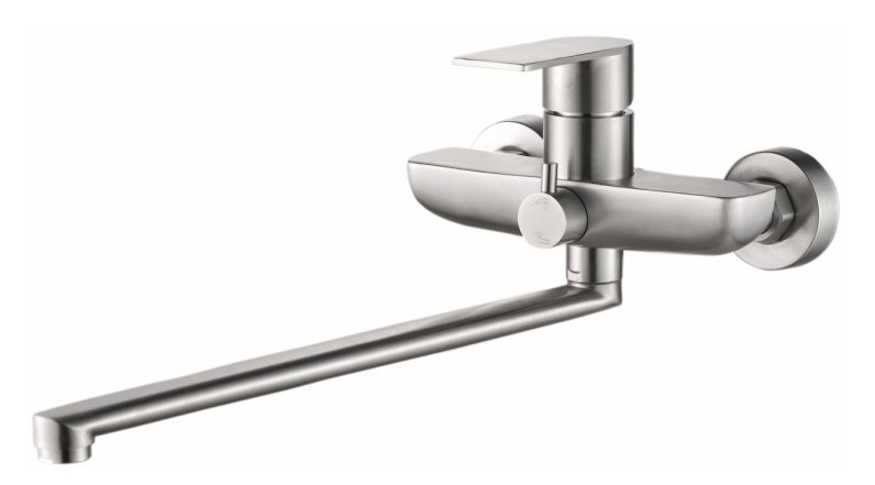 смеситель для ванны haiba hb22807 хром