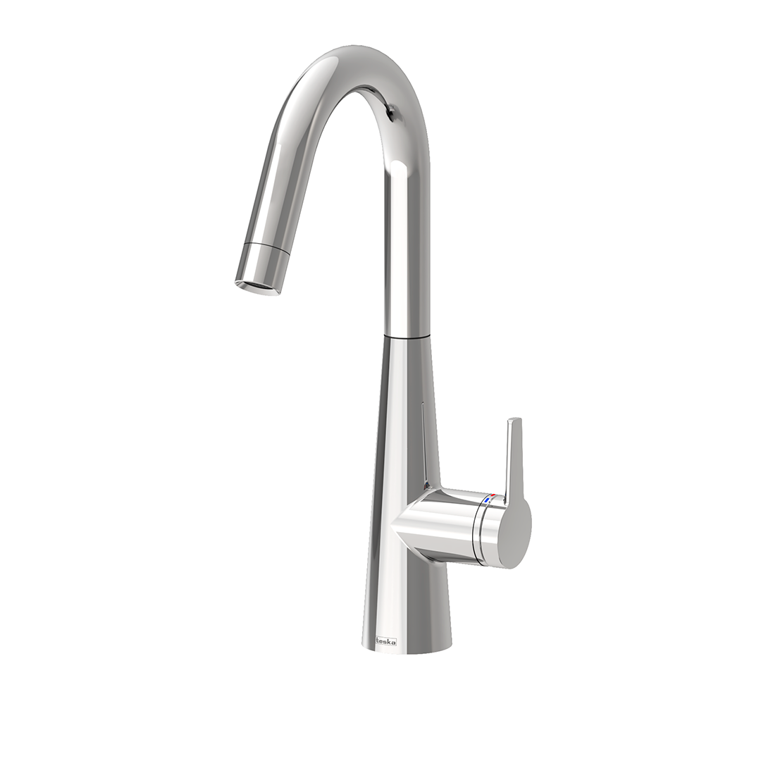 смеситель для мойки teska axis chelik eb5008 хром