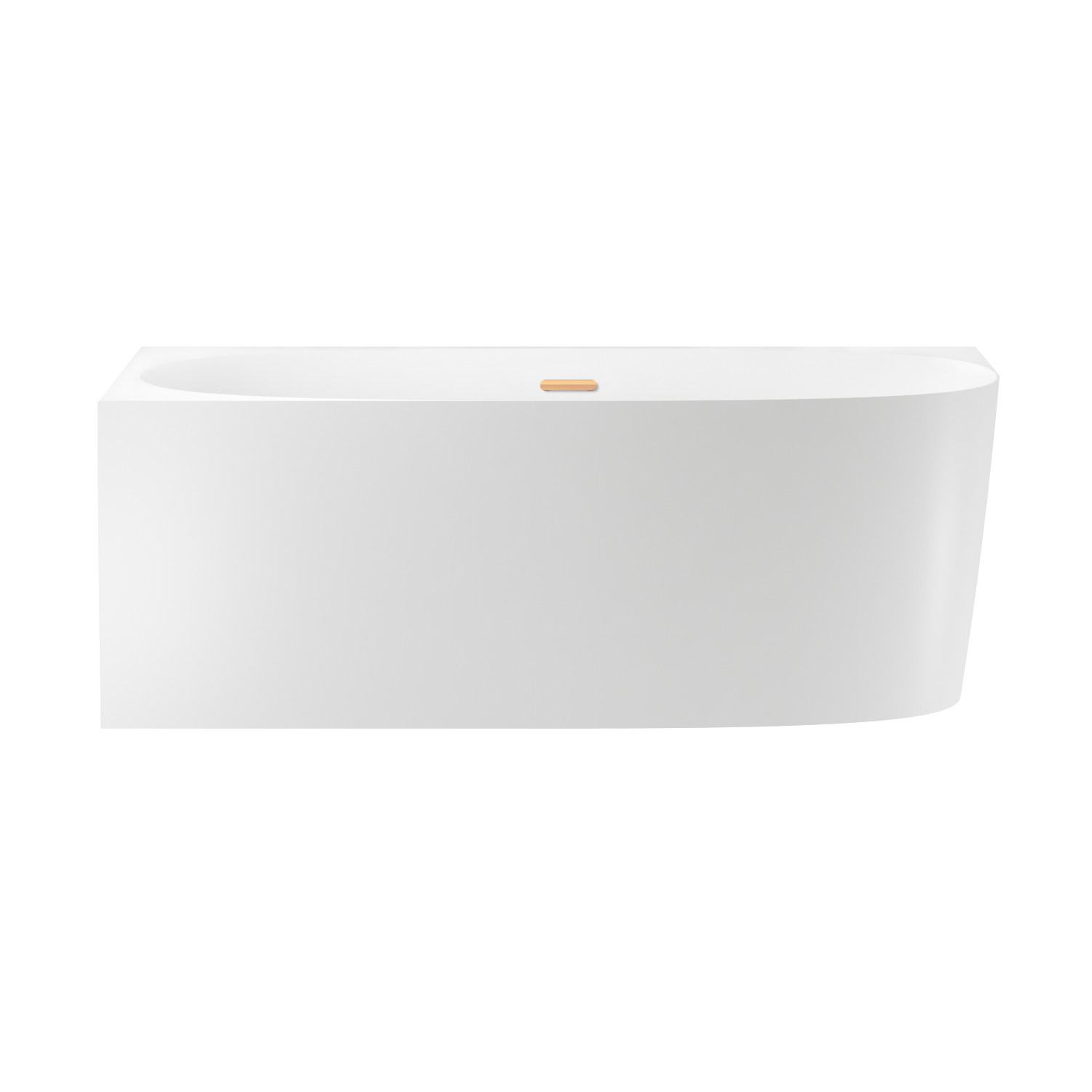 ванна акриловая wellsee belle spa 2.0 160x75 белый глянец (слив-перелив золото) левая