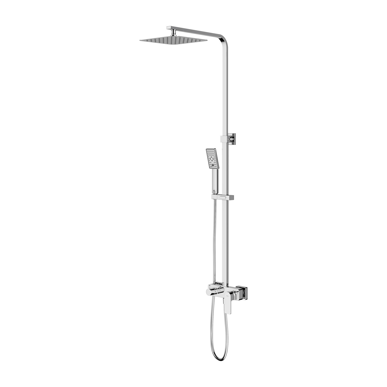 душевая стойка omnires baretti ba7844cr хром