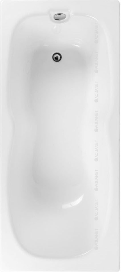 ванна акриловая aquanet riviera 180x80