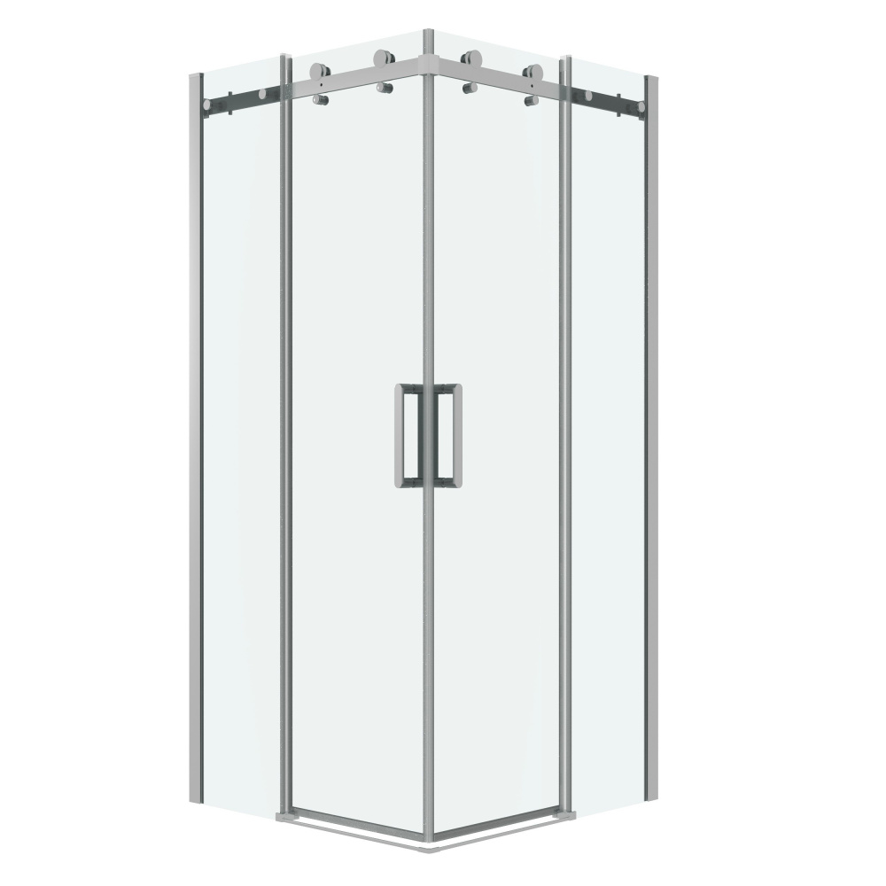 душевой уголок grossman classic 90x90 стекло прозрачное / профиль хром