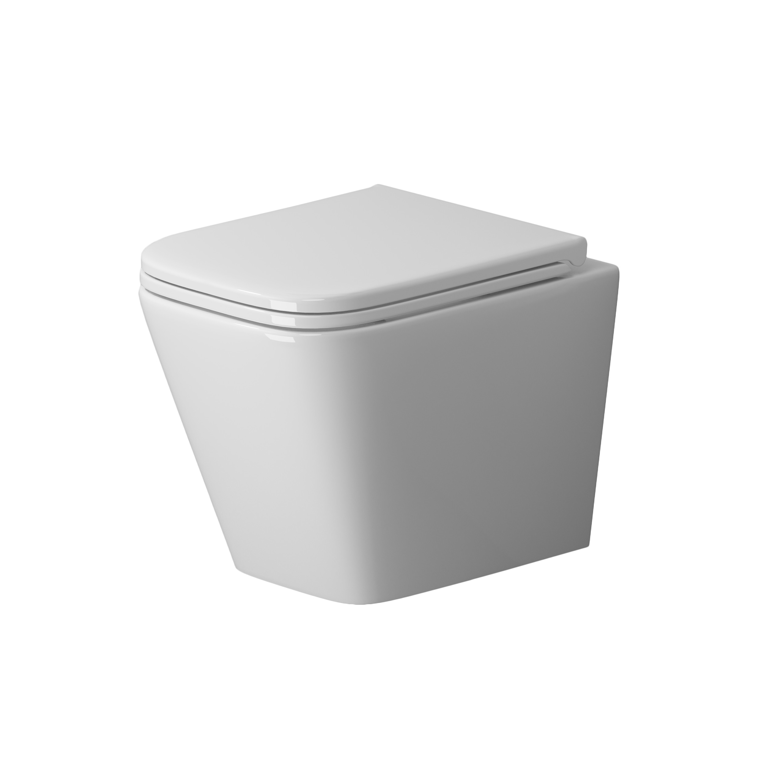 унитаз подвесной niagara atrio ng-9303 36,5x52 безободковый белый softclose