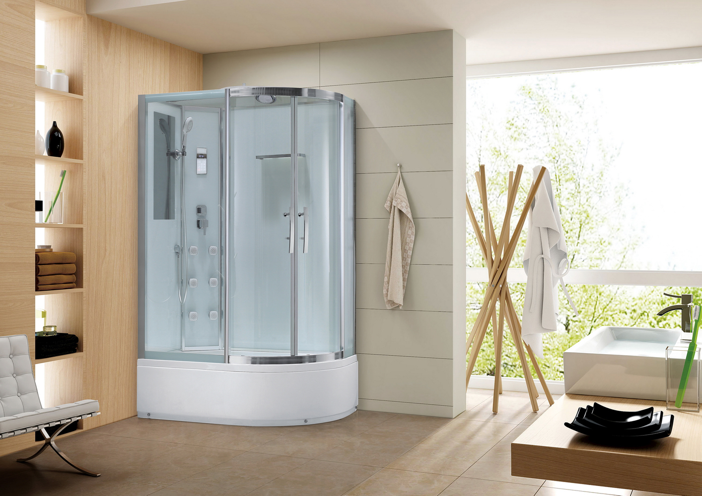 Душевой уголок Gutewetter Shape Round GK-864A 90x90 (хром/стекло матовое) фото 60 душевой уголок gutewetter shape round gk-864a 90x90 (хром/стекло матовое) фото 60