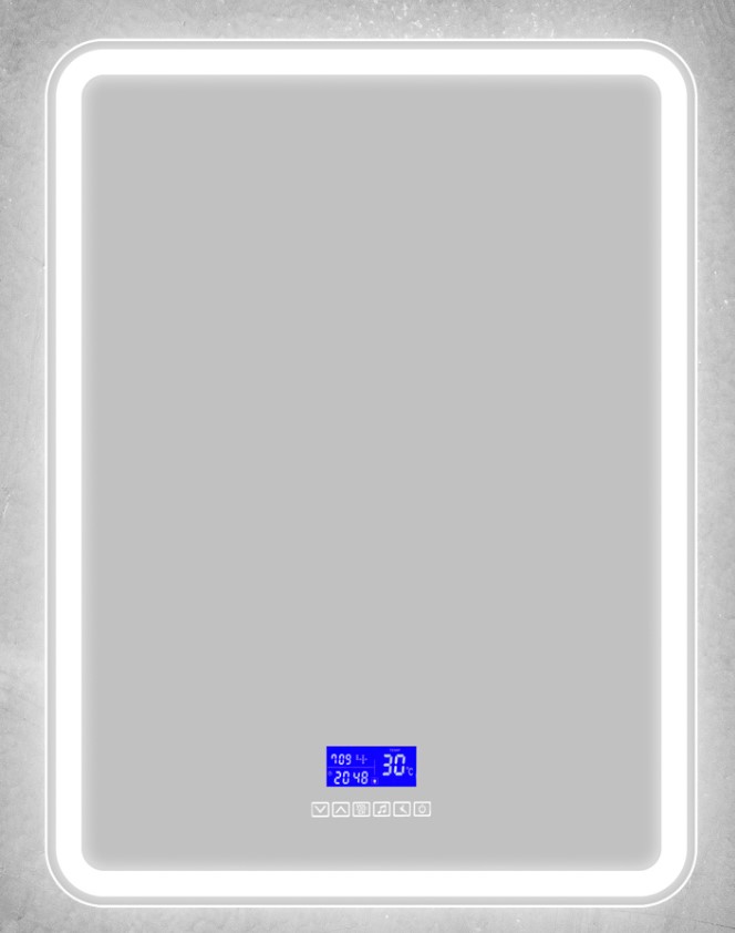 зеркало belbagno spc-mar-600-800-led-tch-rad
