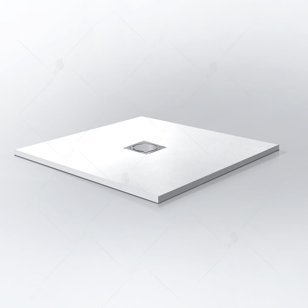 душевой поддон rgw stone tray st-0100w 100х100x2,5