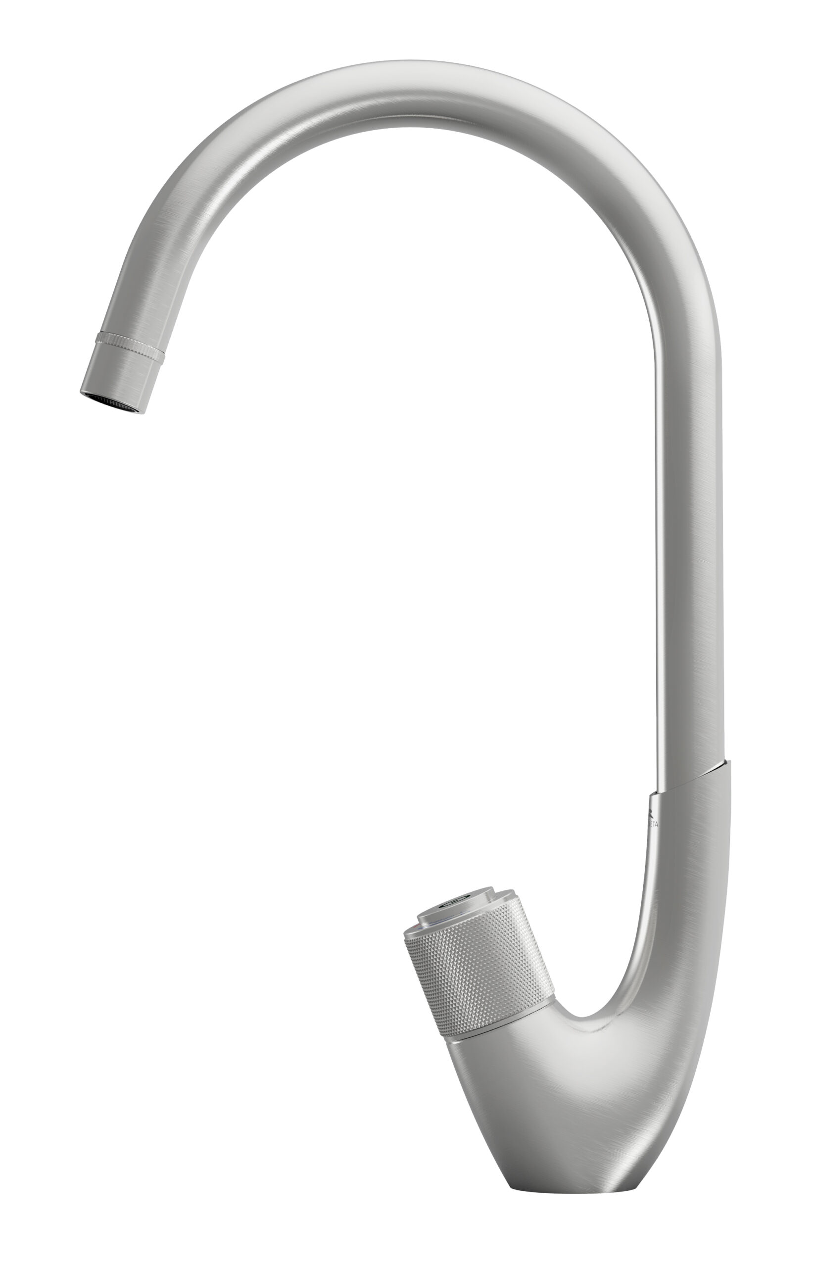 смеситель для кухни rubineta swan-33 (st) стальной