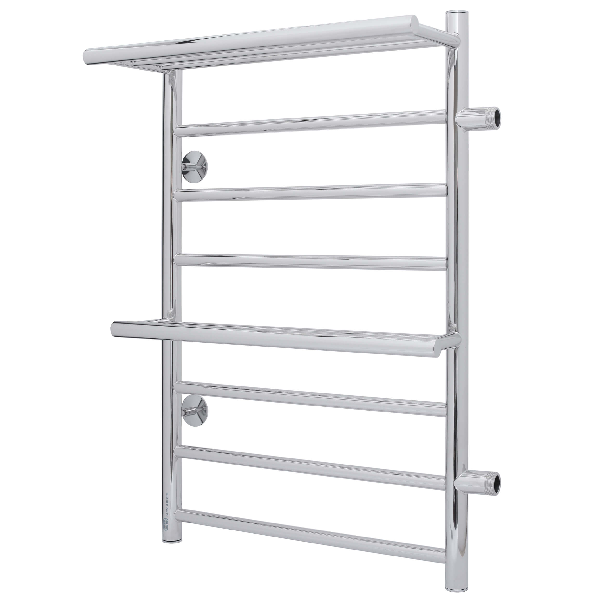 полотенцесушитель водяной gloss&reiter line lux leri лб (п) 50x80 л6 п3 хром