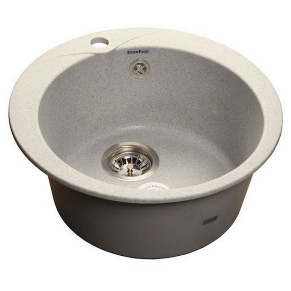 мойка кухонная granfest gf - r480 серый