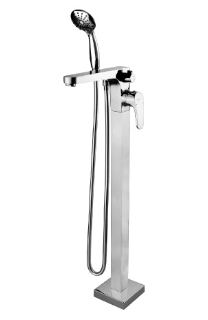 смеситель для ванны напольный lemark shift lm4344c