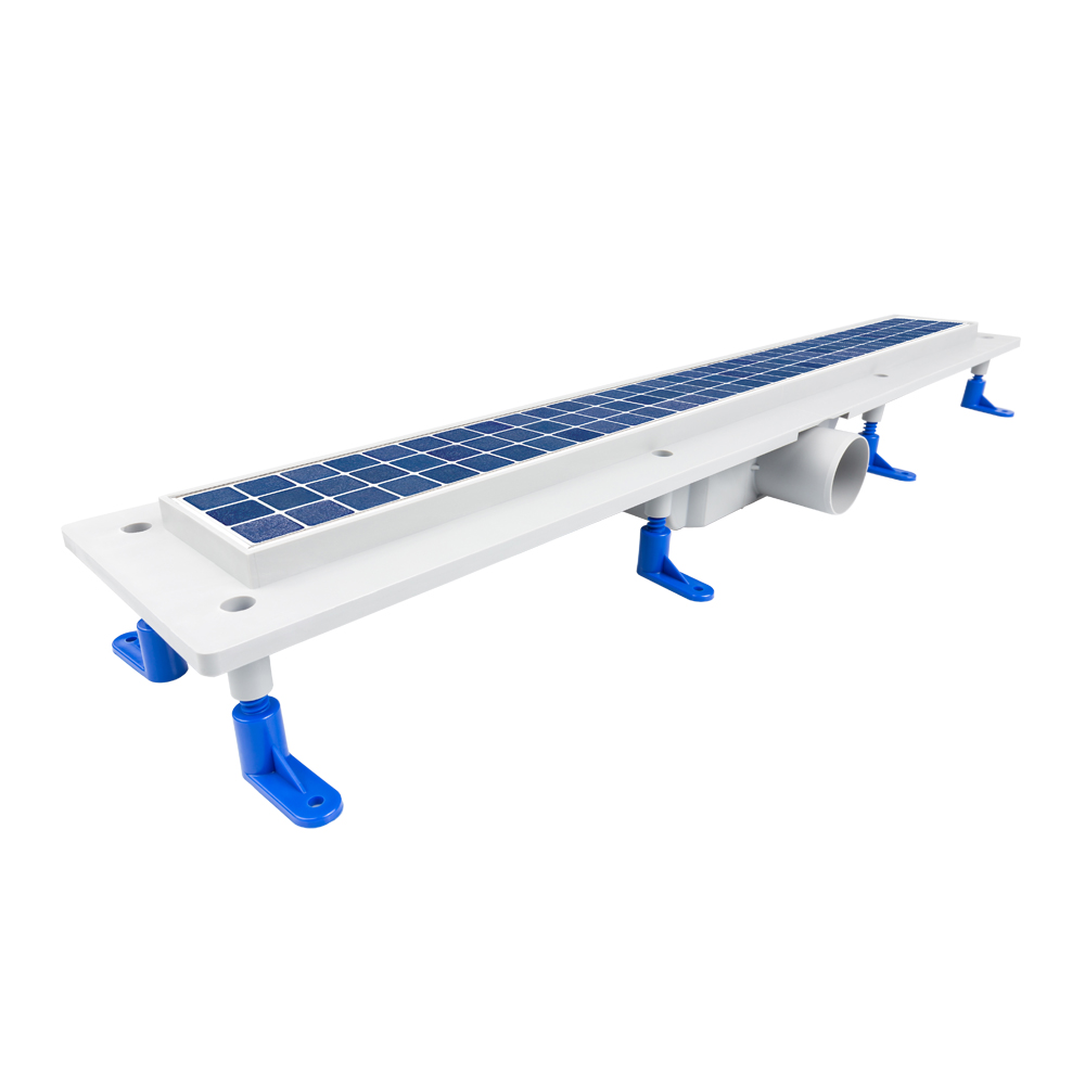 душевой лоток styron sty-f-100 с решеткой floor