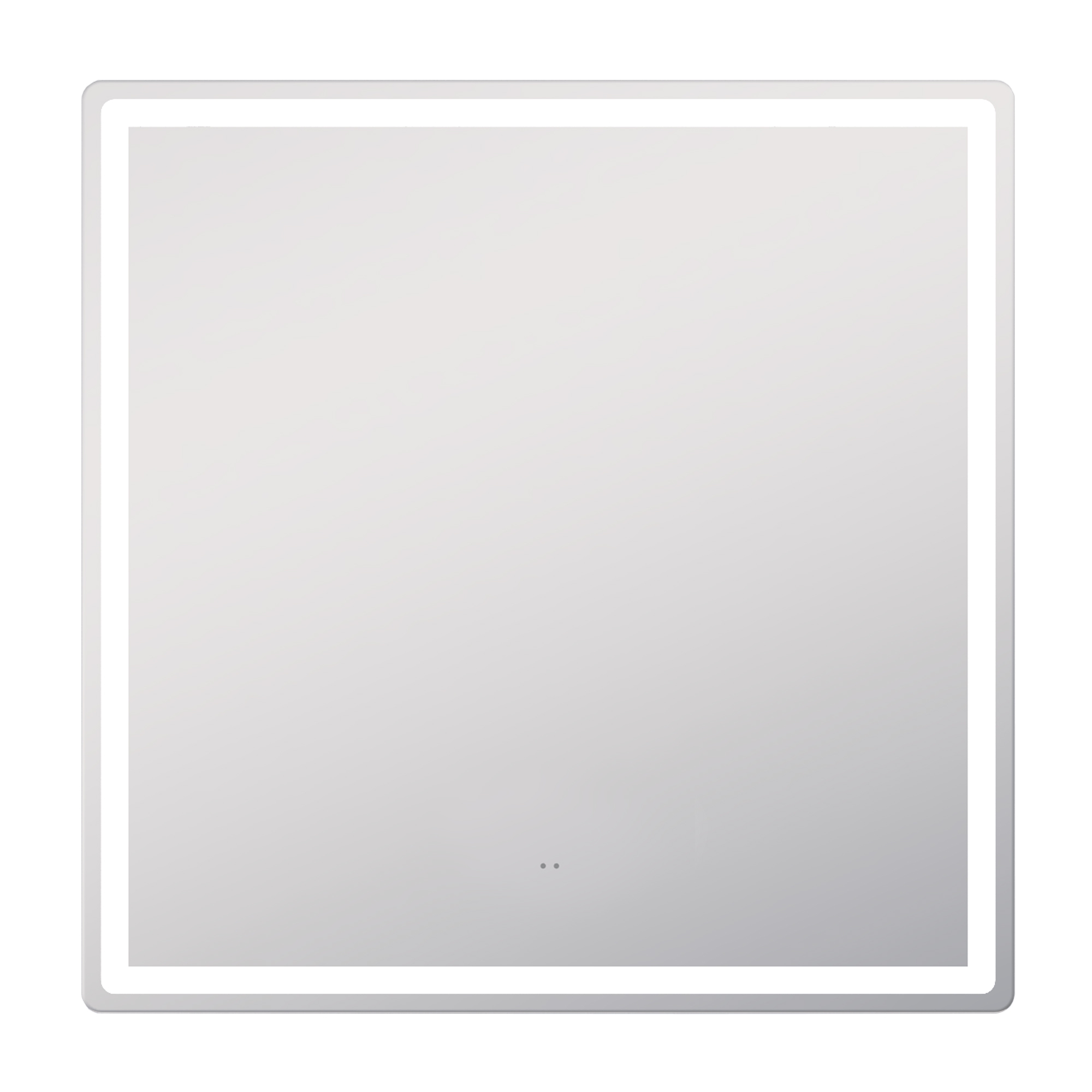 зеркало vigo geometry comfort 70x70 с подсветкой и антизапотеванием