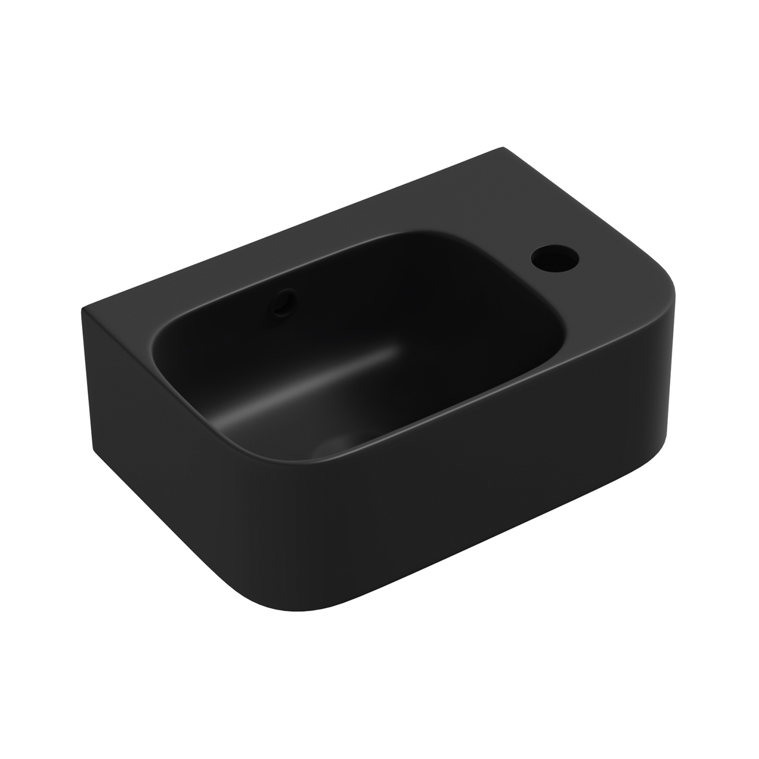 умывальник подвесной/накладной lavinia boho bathroom sink 33311066 35x27 черный матовый