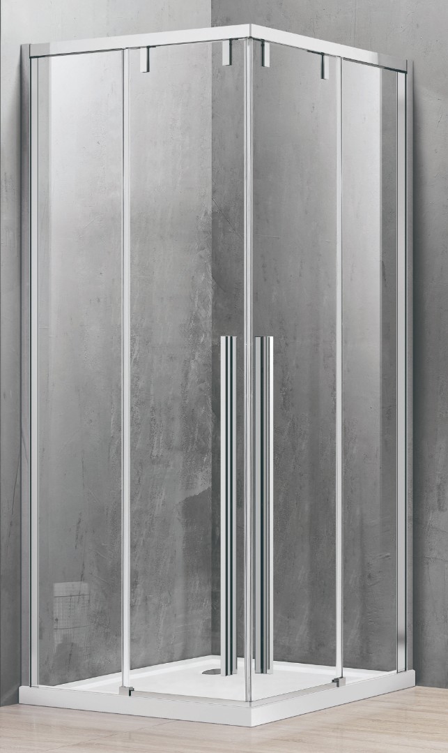 Душевой уголок Gutewetter Practic Square GK-422 120x120 (матовый хром/стекло матовое) фото 2 душевой уголок gutewetter practic square gk-422 120x120 (матовый хром/стекло матовое) фото 2