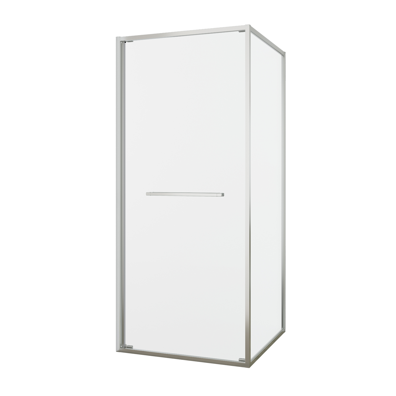 душевой уголок black&white stellar wind s1120-9090n brushed nickel стекло прозрачное, профиль брашированный никель