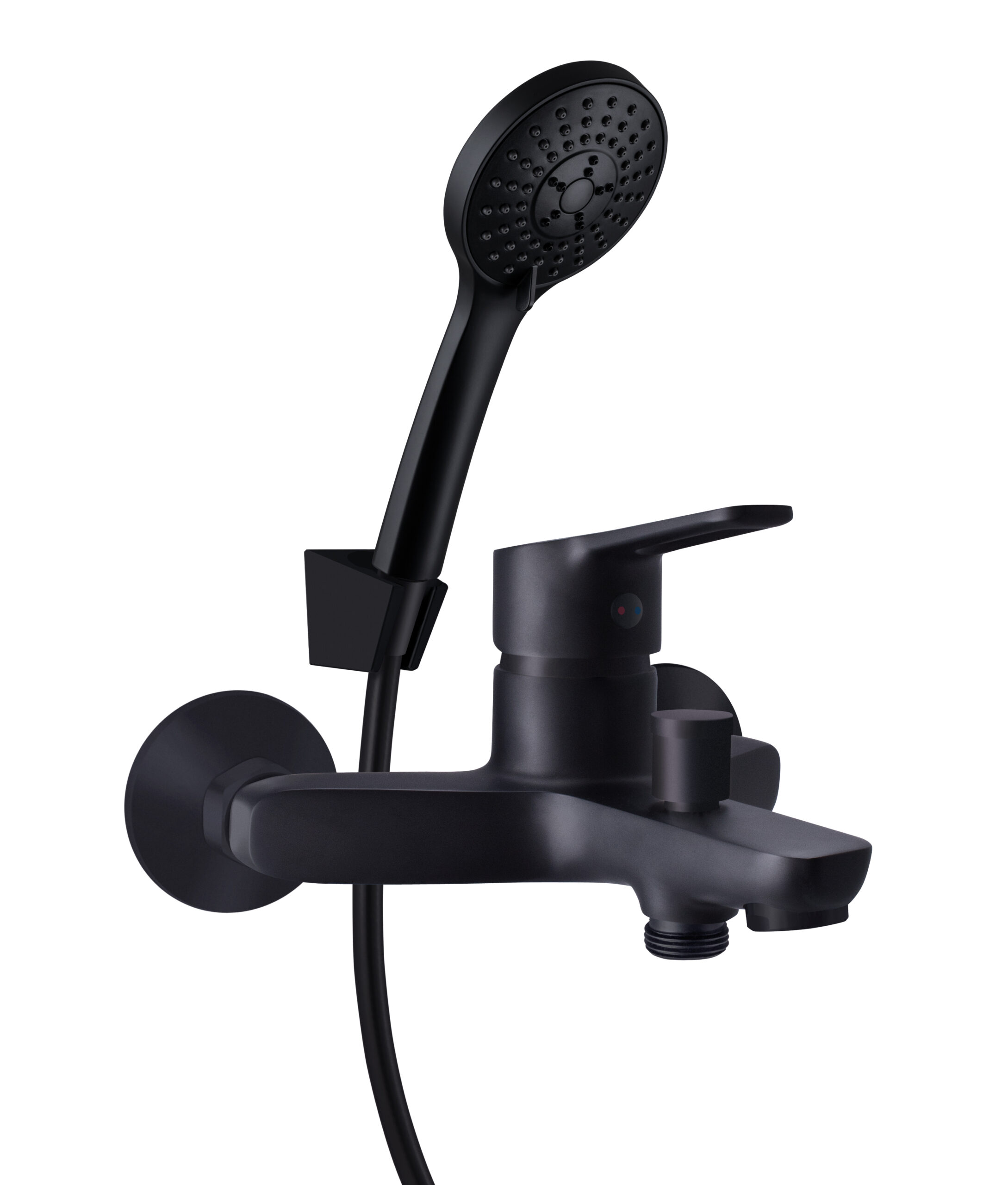 смеситель для ванны rubineta uno-10/k(bk2) n10d661 черный