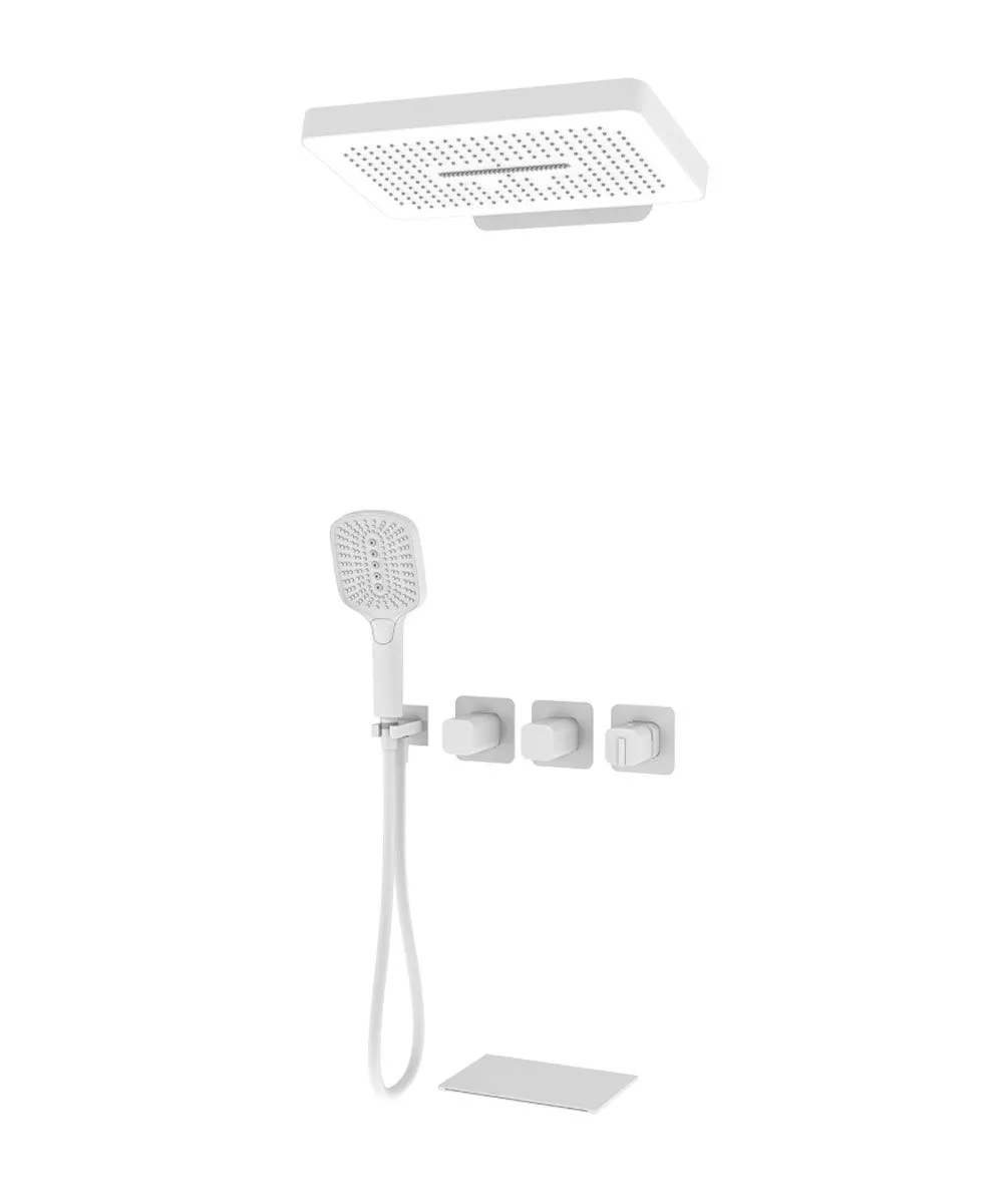 душевая система скрытого монтажа ganzer gz12168-f белый