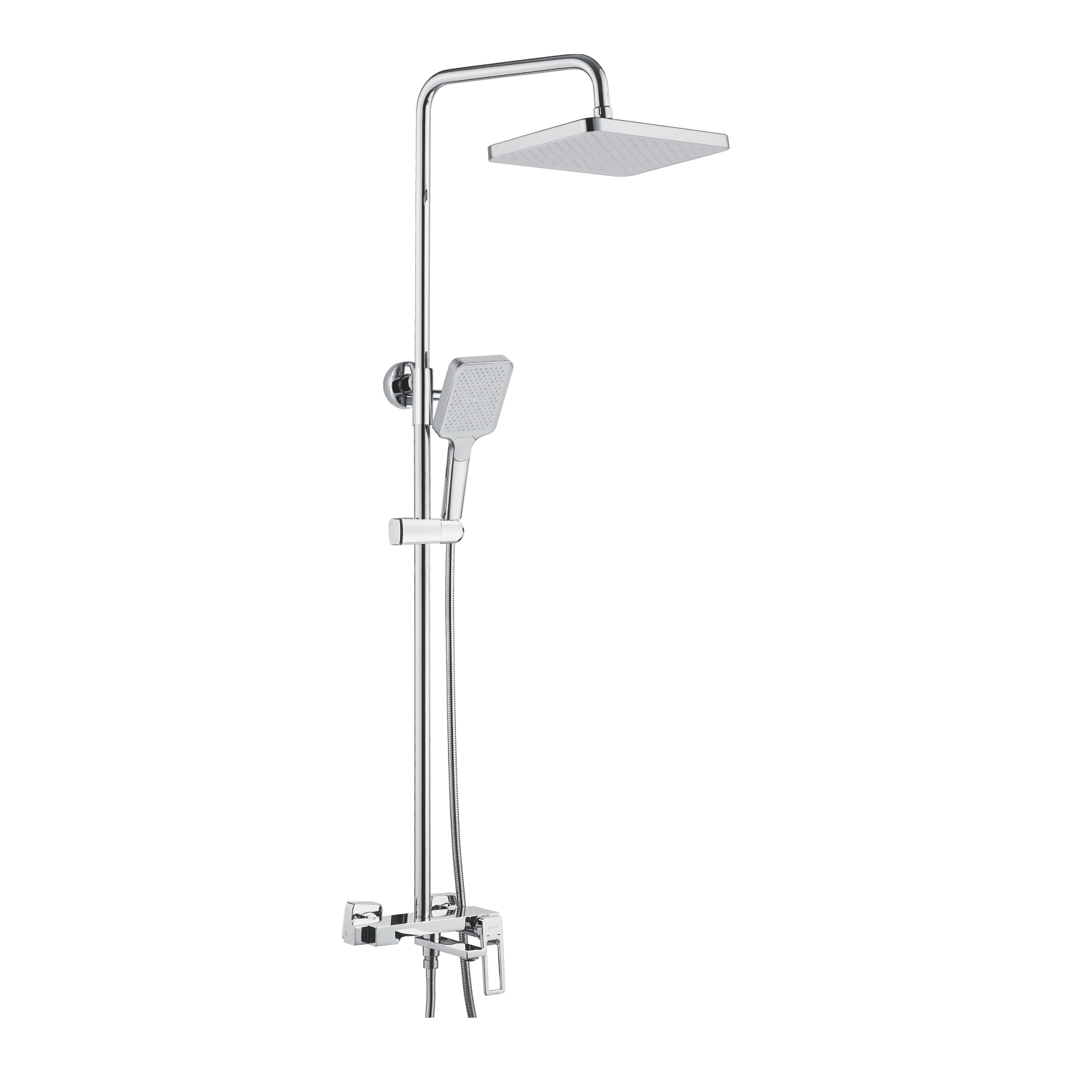 душевая стойка shevanik s6836 хром