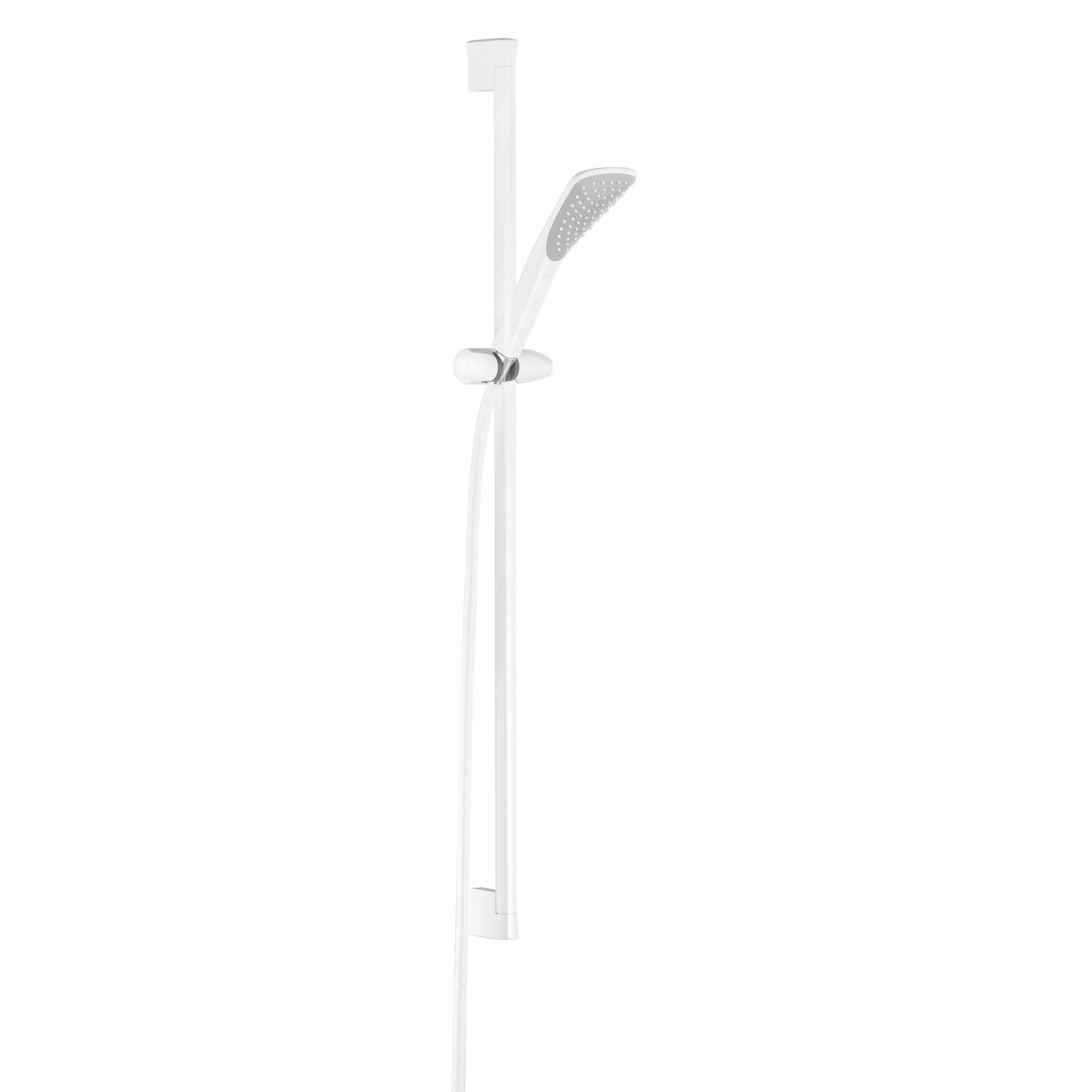 душевой гарнитур kudi fizz 1s 6764091-00 белый/хром