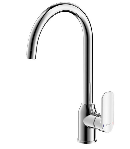 смеситель для кухни bravat  louise  f7191183cp-rus