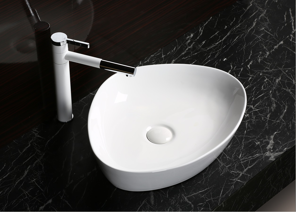 умывальник накладной cerutti spa cr0021c 50x40 белый