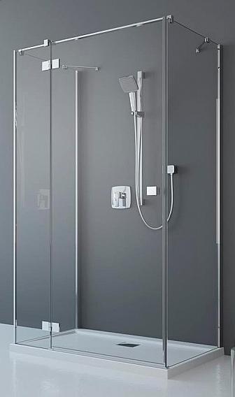 душевой уголок radaway essenza kdj+s 90x100 прозрачное/хром