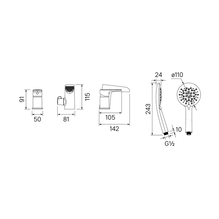 Душевой уголок Gutewetter Practic Rectan GK-404 120x70 (матовый хром/стекло матовое) фото 3 душевой уголок gutewetter practic rectan gk-404 120x70 (матовый хром/стекло матовое) фото 3