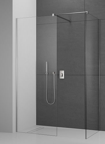 душевой уголок radaway modo x brushed copper iii 30-100x110x200-250 стекло прозрачное, профиль браширвоанная медь