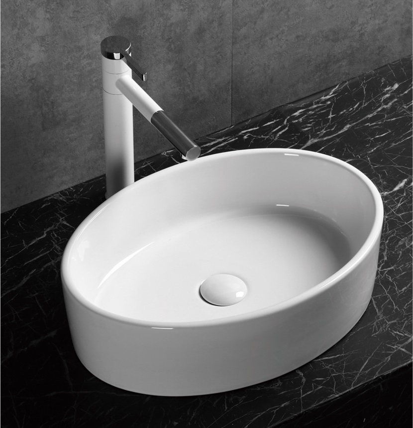 умывальник ceruttispa cr7016 50x35,5 белый